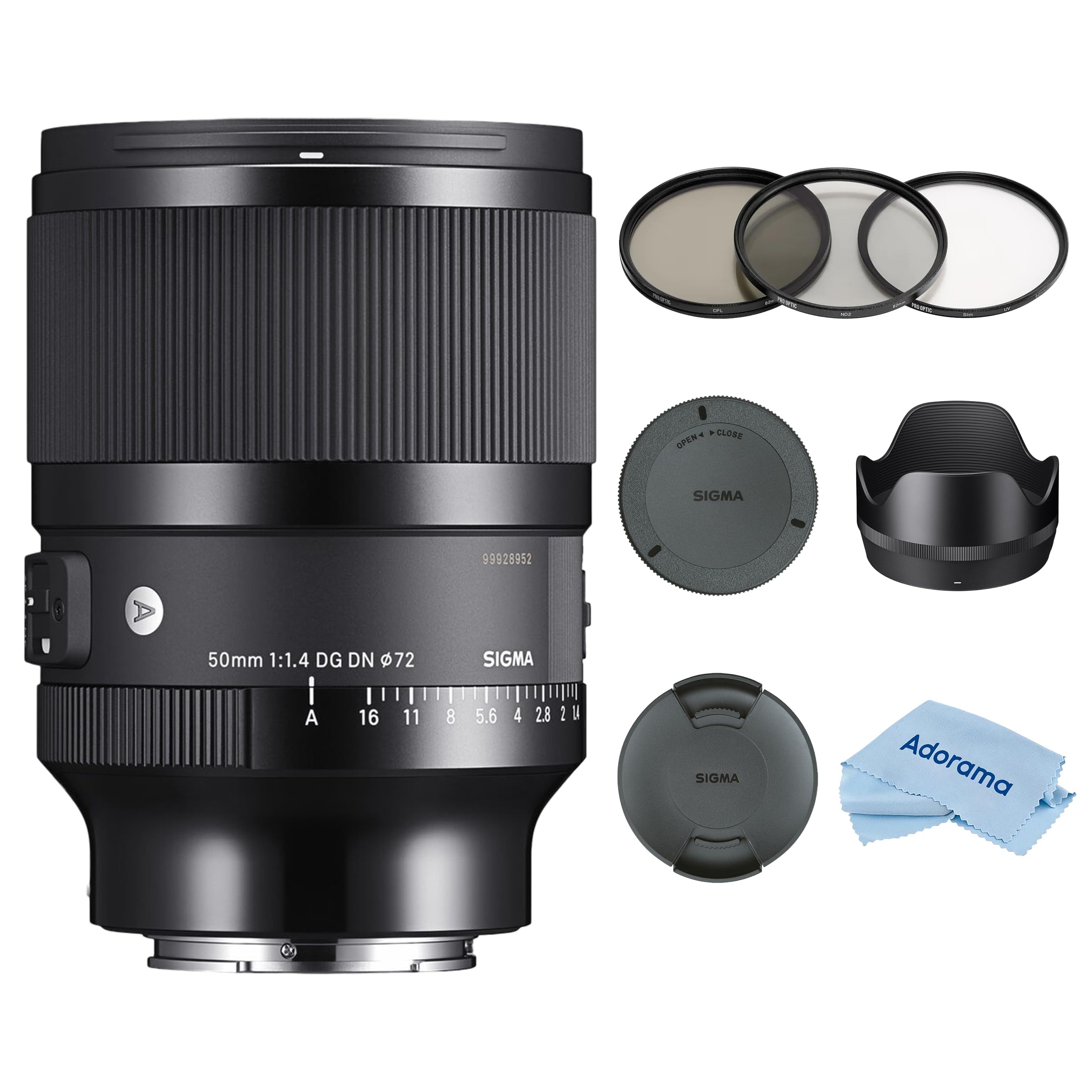 Amazon.com: Sigma 50mm f/1.4 DG DN Art Lens for Sony E with